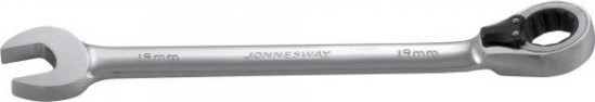 Ключ комбинированный трещоточный JONNESWAY W60115 с реверсом, 15 мм [049297]