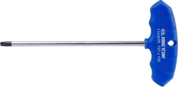 Ключ Т-образный TORX KING TONY 11A327R удлинненый, T27