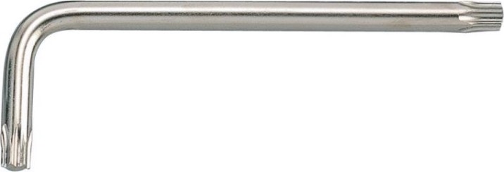 Ключ TORX KING TONY L-образный удлиненный TX 27 х 145,5 мм 112327R [112327R]