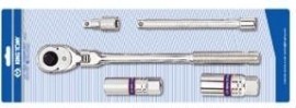 Комплект для свечей зажигания KING TONY 3505МR 3/8", 5 предметов [3505MR]