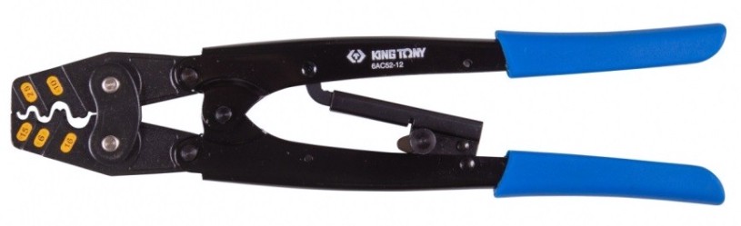 Кримпер индустриальный KING TONY 6AC52-12 для обжима неизолированных клемм 300 мм