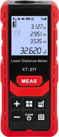 Лазерный дальномер КВТ KT 271 PROLINE [86209]