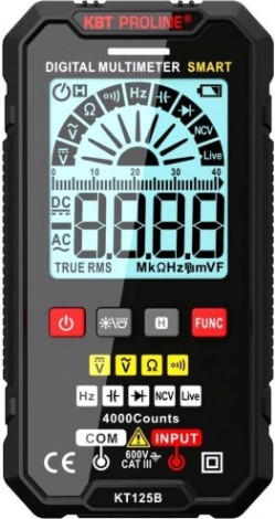 Мультиметр цифровой КВТ SMART KT 125В PROLINE [86325]