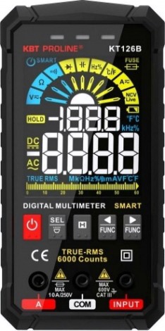 Мультиметр цифровой КВТ SMART KT 126 В "PROLINE"