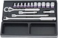 Набор головок 1/2" KING TONY 4016MR 1/2", 16 предметов