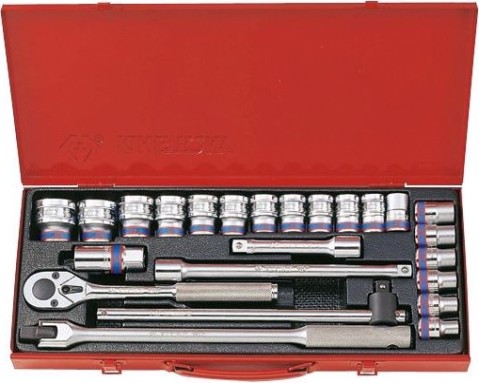 Набор головок 1/2" KING TONY 4026MR 1/2", 24 предмета