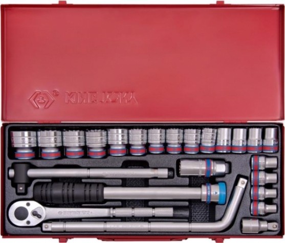 Набор головок 1/2" KING TONY 4033SR 1/2", 24 предмета