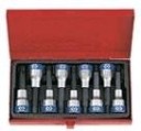 Набор головок 1/2" KING TONY 4119PR 1/2", 9 предметов TORX
