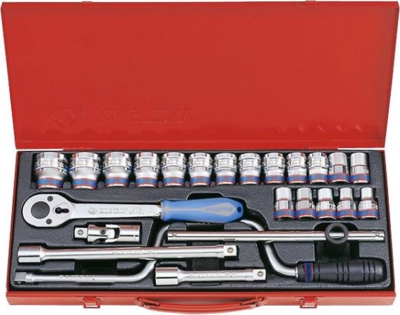 Набор головок 1/2" KING TONY 4325MR 1/2", 24 предмета