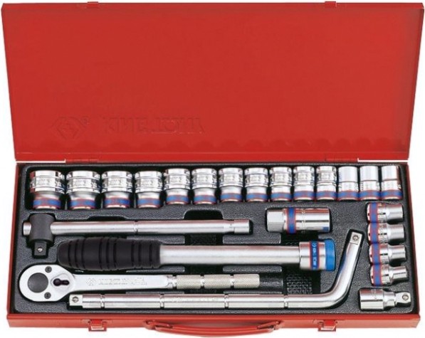 Набор головок 1/2" KING TONY 4533MR 1/2", 24 предмета