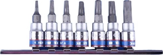Набор головок 1/4" KING TONY 2107PR 1/4", 7 предметов