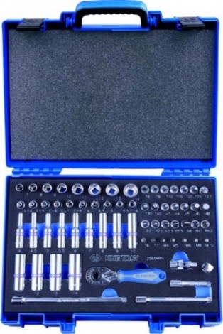 Набор головок 1/4" KING TONY 2565MRV 1/4", 65 предметов