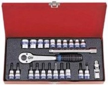 Набор головок 3/8" KING TONY 3524МR 3/8", 24 предмета [3524MR]
