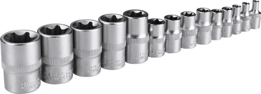 Набор головок DEKO DKSS13-1 универсальных 1/4", 3/8", 1/2" [065-0328]
