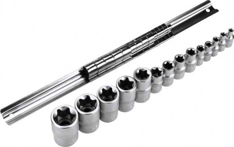 Набор головок DEKO DKSS13-1 универсальных 1/4", 3/8", 1/2" [065-0328]