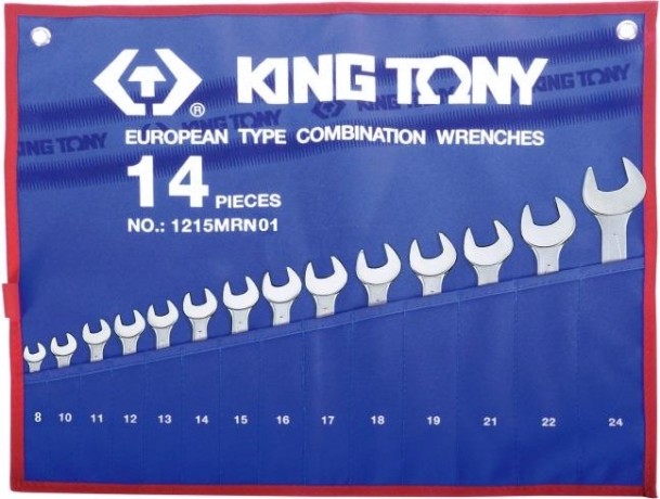 Набор ключей комбинированных KING TONY 1215MRN01 14 предметов