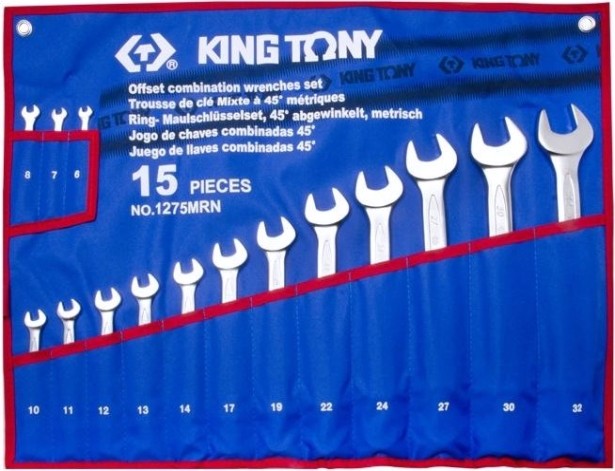Набор ключей комбинированных KING TONY 1215MRN02 15 предметов