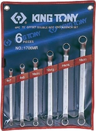 Набор ключей накидных KING TONY 6 предметов 1706MR [1706MR]