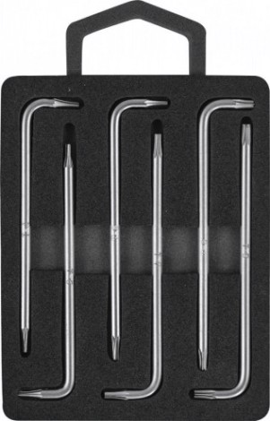 Набор ключей TORX JONNESWAY H09MT06S с центрированным штифтом Т4-9, 6 предметов [047101]