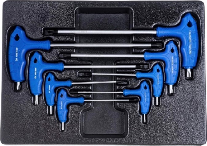 Набор ключей TORX KING TONY 9-22308TR ложемент, 8 предметов