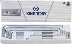 Набор шестигранников KING TONY 20208SR01 экстрадлинные