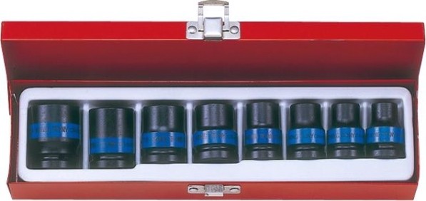 Набор ударных головок 1/2" KING TONY 4408MP 1/2", 8 предметов