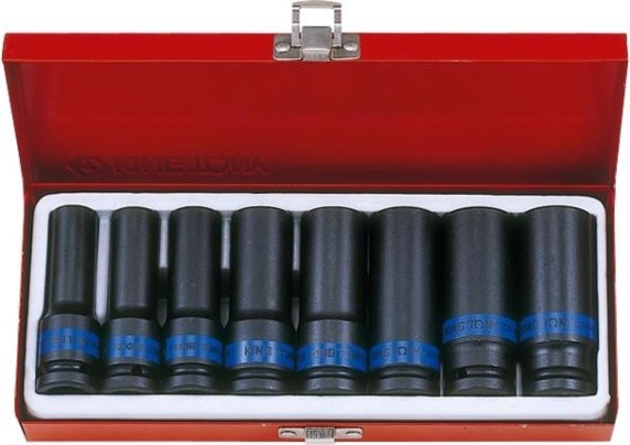 Набор ударных головок 1/2" KING TONY 4410MP 1/2", 8 предметов