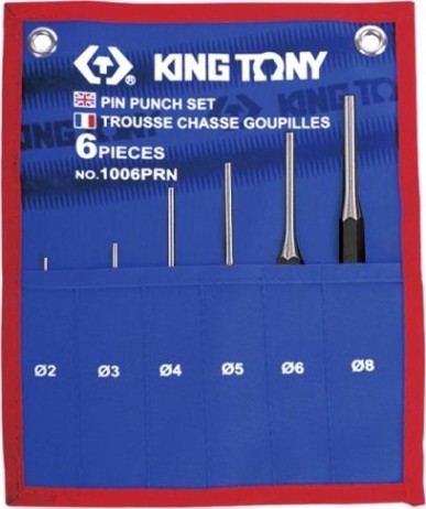 Набор выколоток KING TONY 6 предметов 1006PRN [1006PRN]