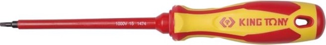 Отвертка диэлектрическая KING TONY RB2 # 2 х 150 мм 14740206 [14740206]