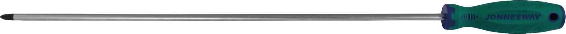 Отвертка крестовая JONNESWAY D71P1300 ANTI-SLIP GRIP, PH1 x 300 мм [046097]