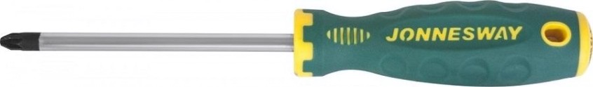 Отвертка крестовая JONNESWAY D71Z060 POZIDRIV® ANTI-SLIP GRIP, PZ0 x 60 мм [049223]