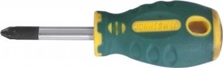 Отвертка крестовая JONNESWAY D71Z138 POZIDRIV® ANTI-SLIP GRIP, PZ1 x 38 мм [049224]