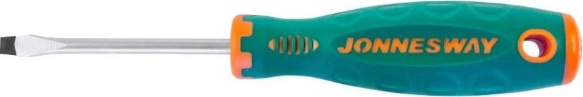 Отвертка шлицевая JONNESWAY D71S575 ANTI-SLIP GRIP, SL5.5х75 мм [049953]