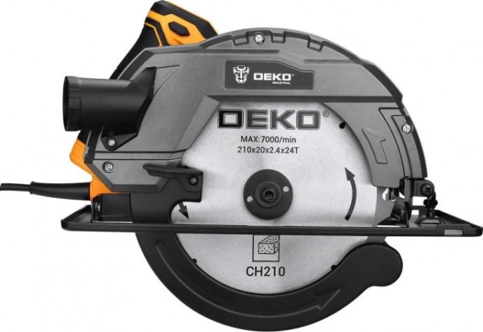 Пила циркулярная сетевая DEKO DKCS2400-210 [063-4319]