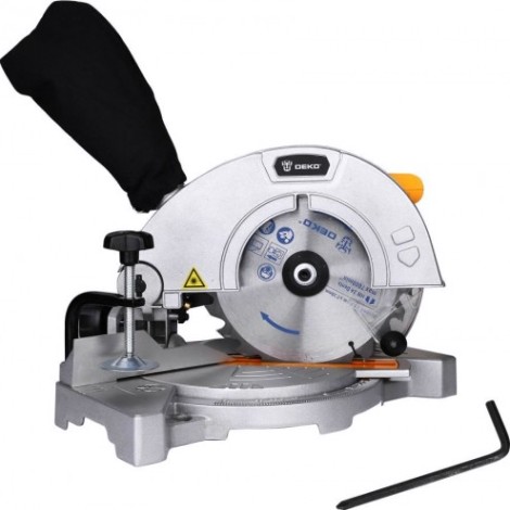 Пила торцовочная сетевая DEKO DKMS1600-210 Laser [063-4217]