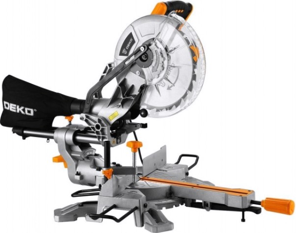 Пила торцовочная сетевая DEKO DKMS2200-255 Laser [063-4218]