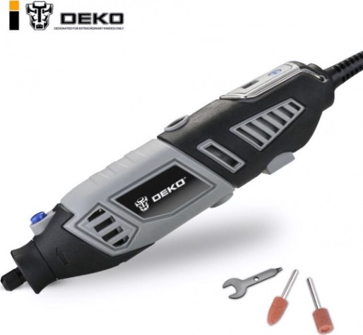 Шлифмашина прямая сетевая DEKO DKRT350E-LCD (063-1412) [063-1412]