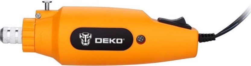 Шлифовальная машина прямая сетевая DEKO DKRT150 в кейсе +110 аксессуаров [063-1417]