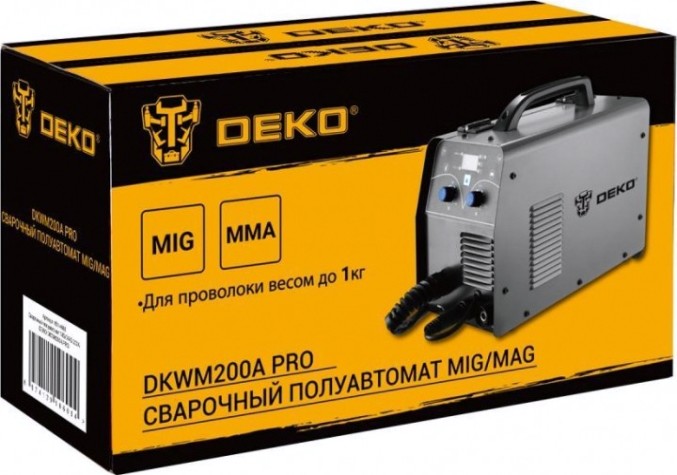 Сварочный полуавтомат DEKO DKWM200A PRO [051-4686]