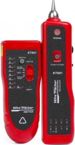 Тестер КВТ LAN кабельный KT 801 PROLINE с тон-генератором [86213]