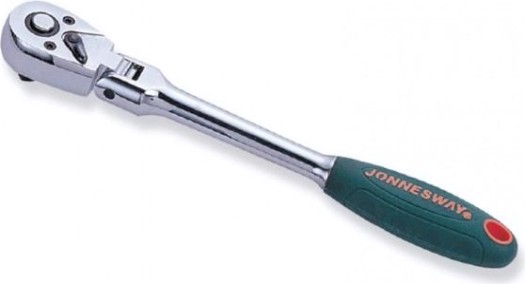 Трещотка JONNESWAY R4103 Рукоятка с шарниром 3/8"DR, 36 зубцов, 238 мм [048437]