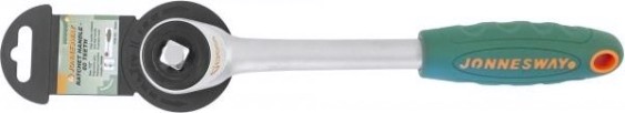Трещотка JONNESWAY R6604 ротационная со сквозным приводом 1/2"DR [046299]