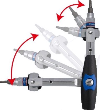 Трещотка KING TONY 2752-45G 1/4", 114 мм, 72 зуба