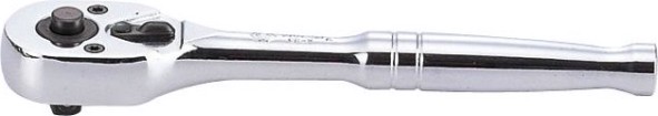 Трещотка KING TONY 2761-55 1/4", 140 мм, 24 зуба [2761-55P]