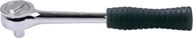 Трещотка KING TONY 3725-08G 3/8", 200 мм, дисковая