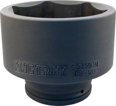 Ударная головка шестигранная с посадкой 1 1/2" KING TONY 953585М 85 мм [953585M]