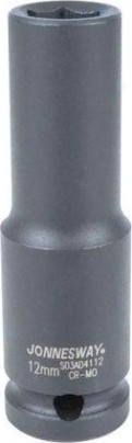 Ударная головка шестигранная с посадкой 1/2" JONNESWAY S03AD4112 12 мм [047194]