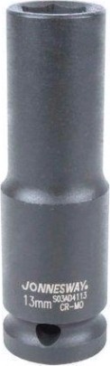 Ударная головка шестигранная с посадкой 1/2" JONNESWAY S03AD4113 13 мм [047195]