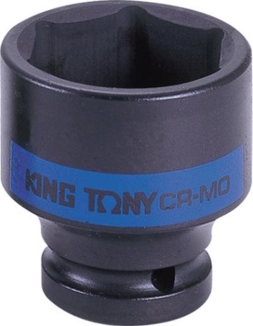 Ударная головка шестигранная с посадкой 1" KING TONY 853575М 75 мм [853575M]