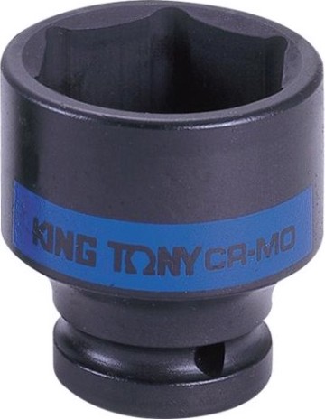 Ударная головка шестигранная с посадкой 1" KING TONY 853590М 90 мм [853590M]